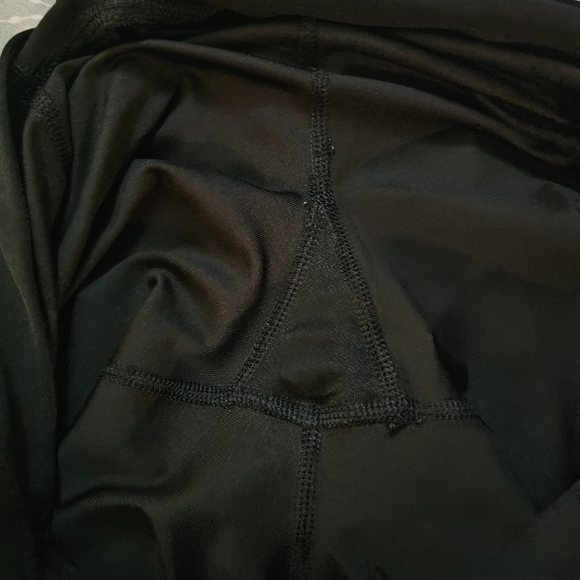 Capris Nike Go Dri Fit High Rise Black Womens M - Picture 6 of 14